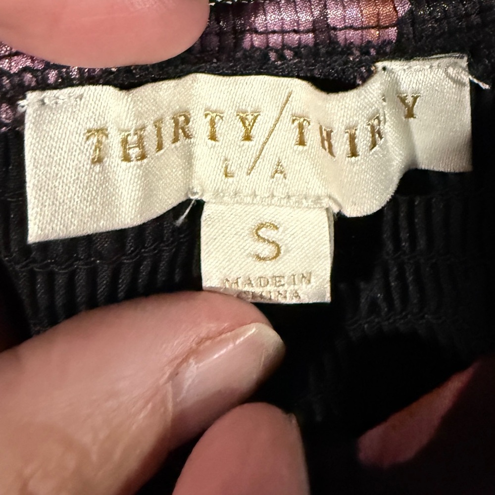 Thirty Thirty LA Black and Pink Dress